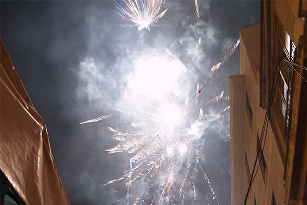 Fallas feux d artifices